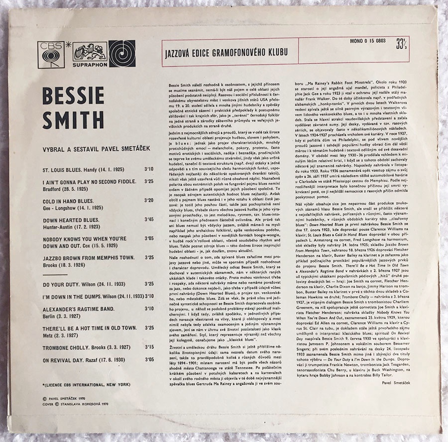 Bessie Smith - 1970 - 2