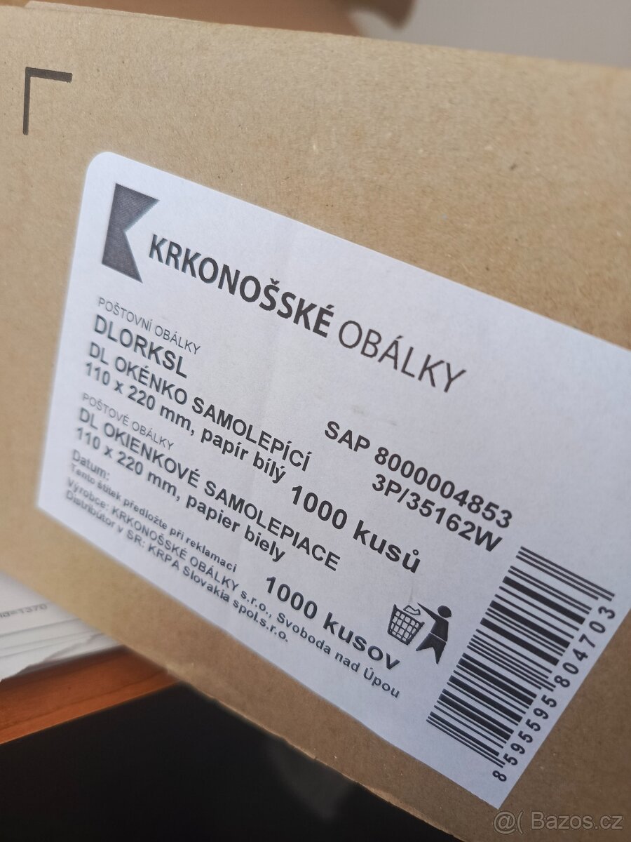 Okýnkové obálky - 2
