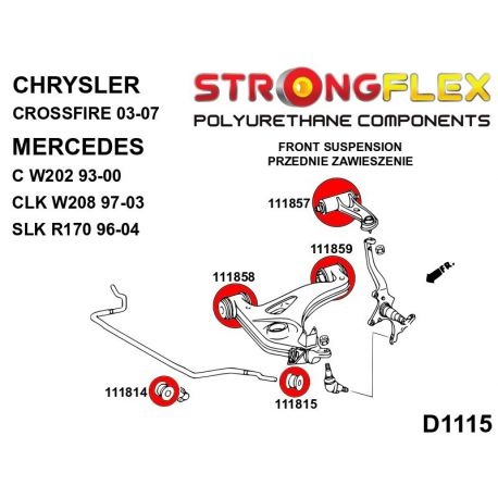 STRONGFLEX na mercedes w202 / s202 - 2