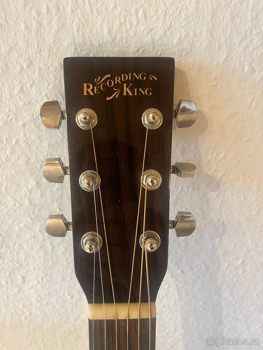 akustická levoruká kytara typu Dreadnought - 2