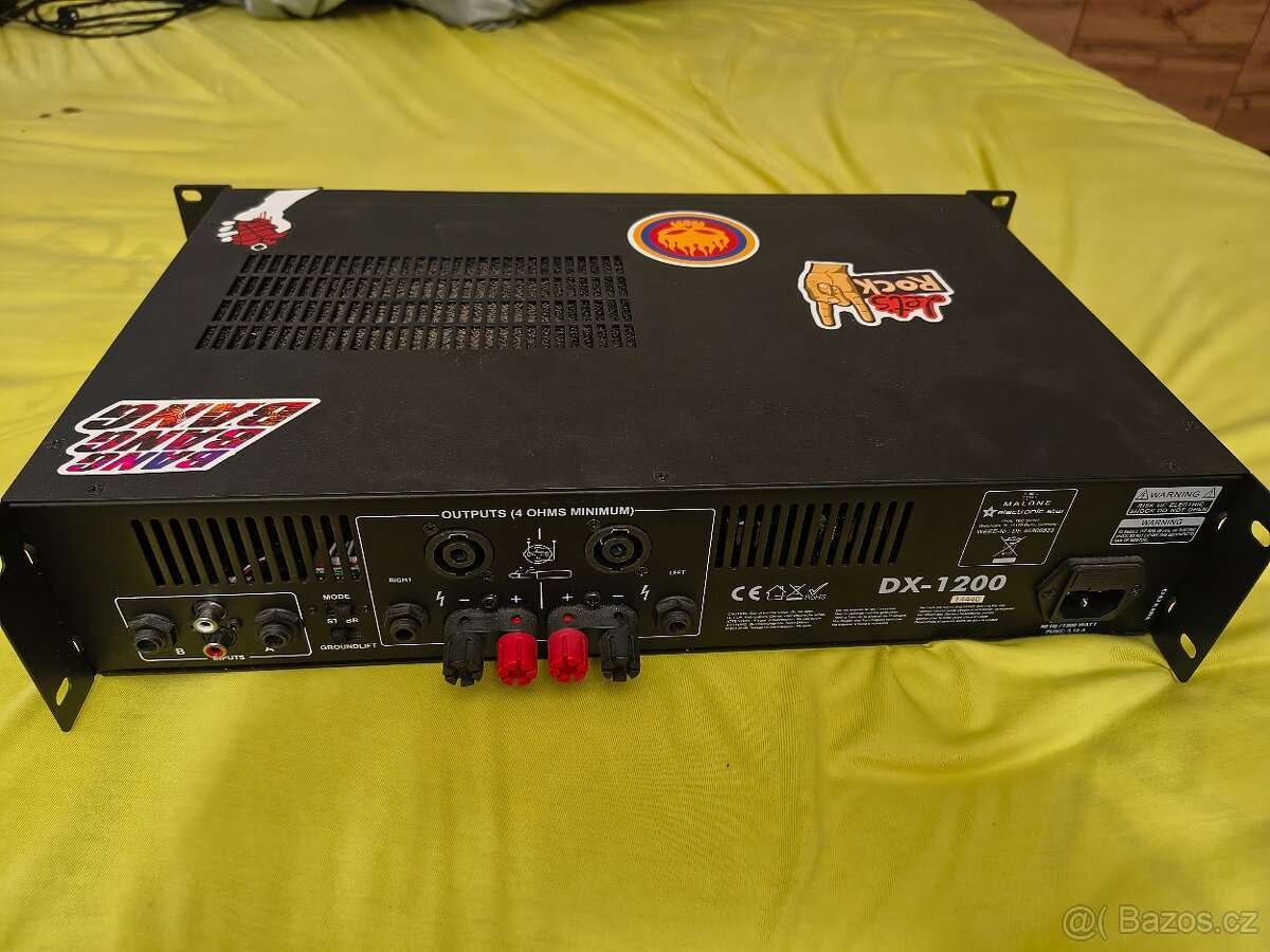 Zesilovač Malone 2x600W - 2