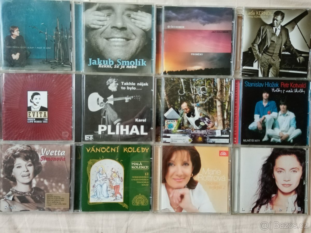 Nová fota 28.7. Československá CD perfekt stav od 99 Kč - 2