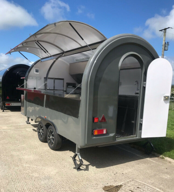 4m Food truck, Pojízdná prodejna , Stánek , Gastro Přivěs - 2