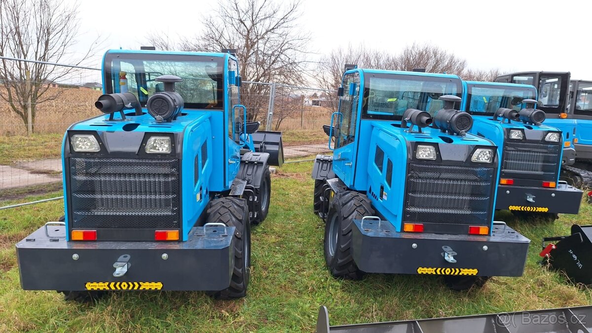 Kolový nakladač kloubový - 2