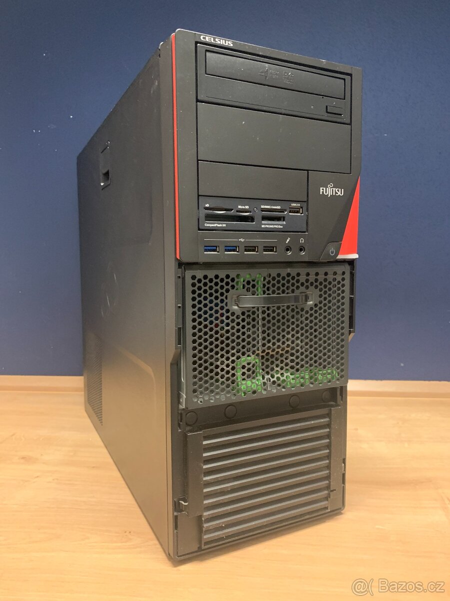 Fujitsu CELSIUS M730n (Xeon E5-1620 v2, 16GB RAM, SSD, W10) - 2