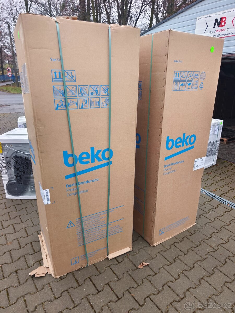 Šuplíkový NoFrost mrazák Beko B5RMFNE314W, o 3.000,- levněji - 2