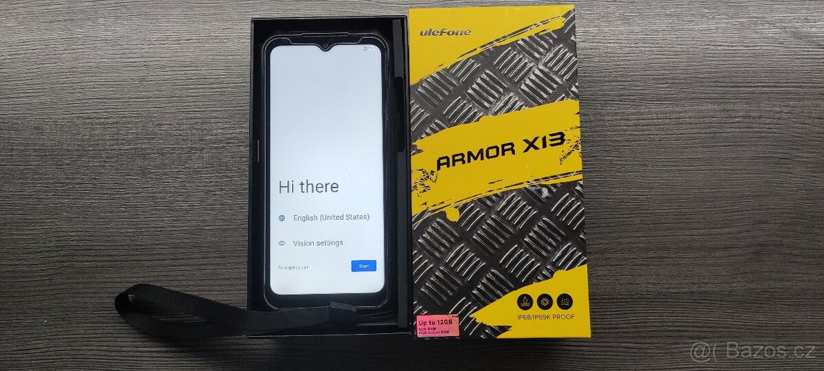 Ulefone armor x13 - odolný mobilní telefon - 2