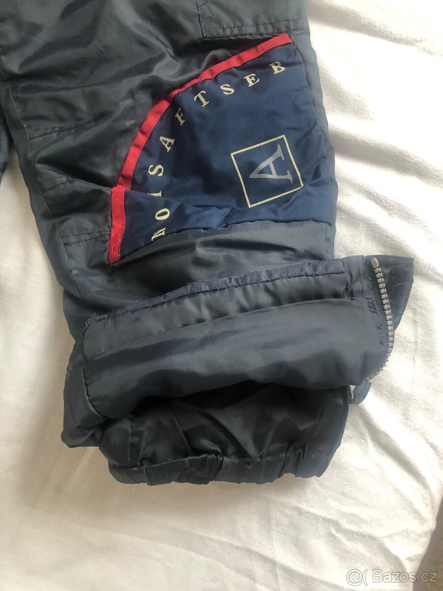 Zimní zateplené kalhoty vel.128 - 2