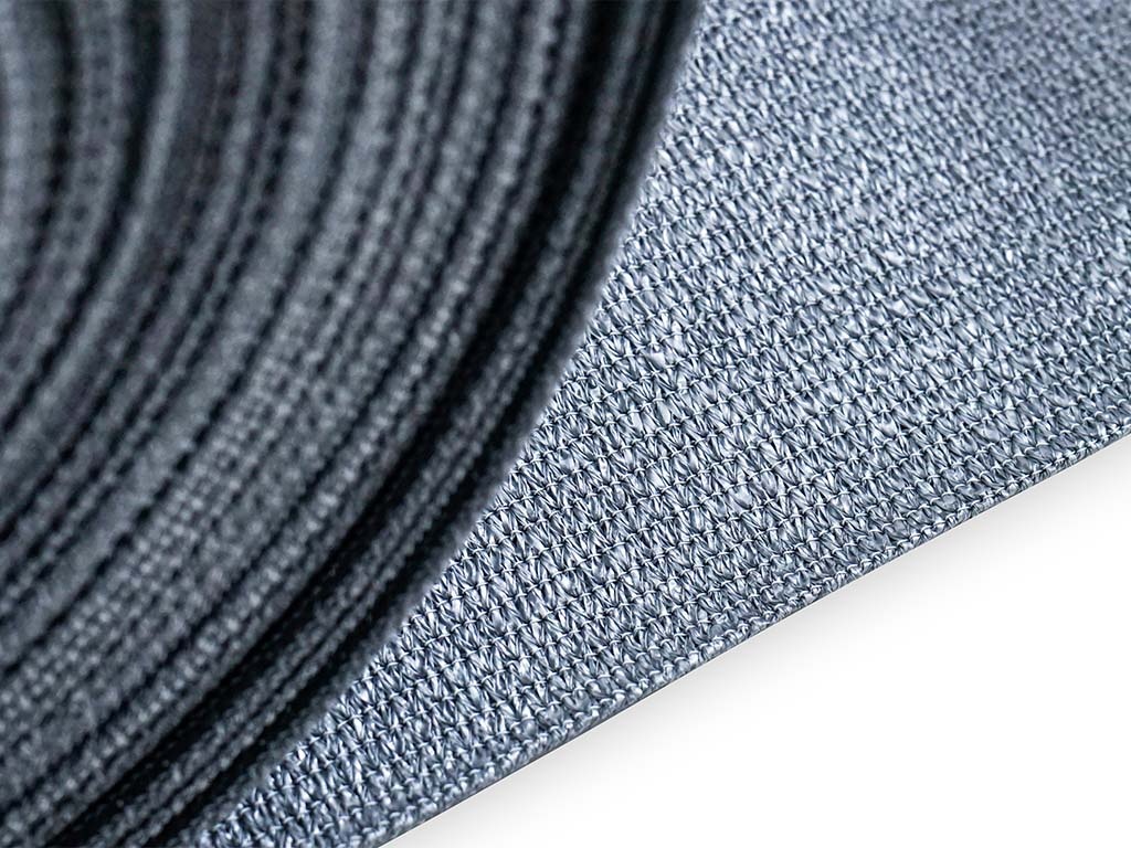 Stínění do pergol - tkanina stříbrná / šedá 4x30m Kataro - 2