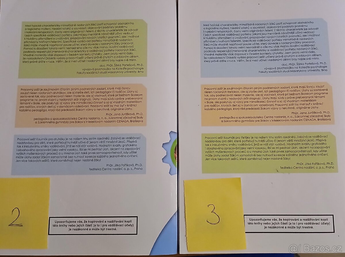 Koumák pro druháky a třeťáky (pro nadané děti) - 2