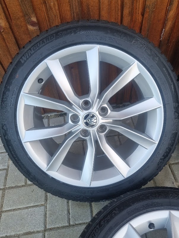 Sada alu kol Škoda Modus + zimní pneu Nexen - 2
