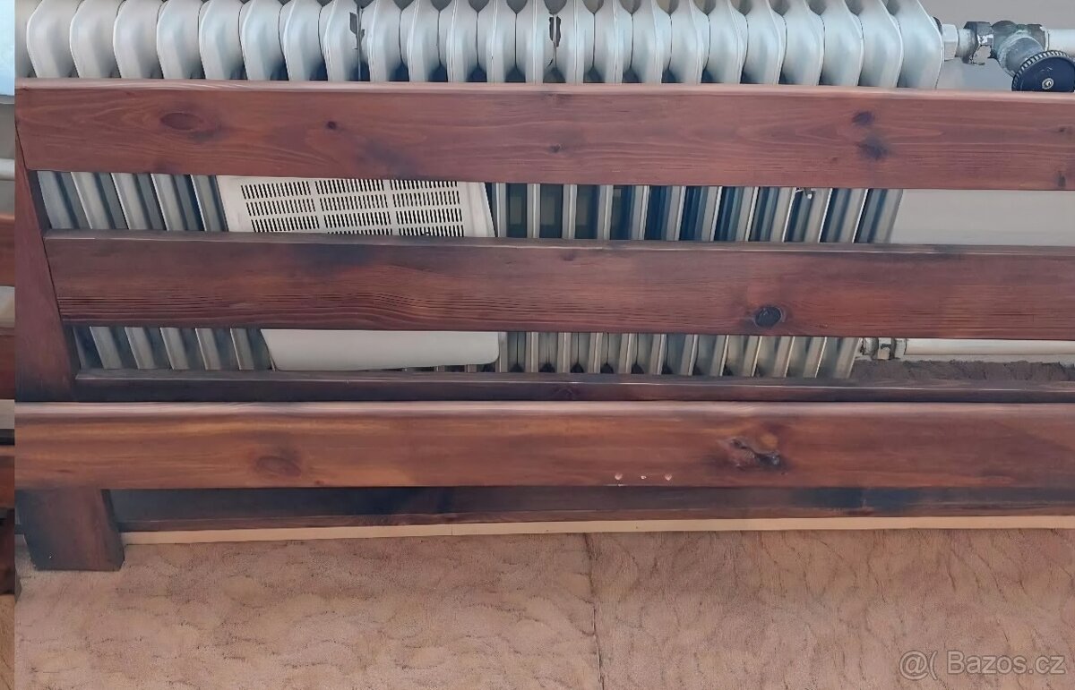 Postel z masivu 180x200cm (levne) - 2