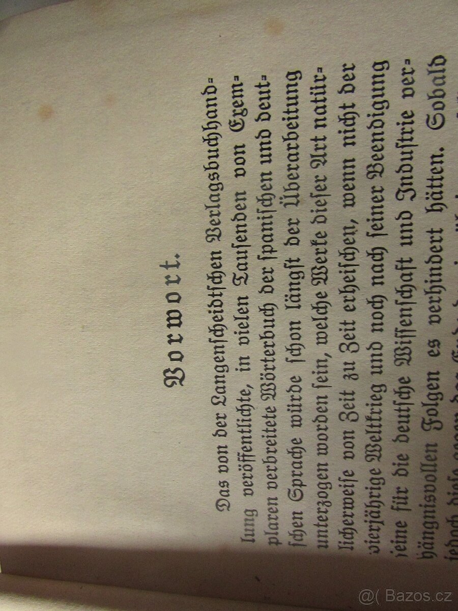 predám slovník NEMECKO -Španielsky - 2