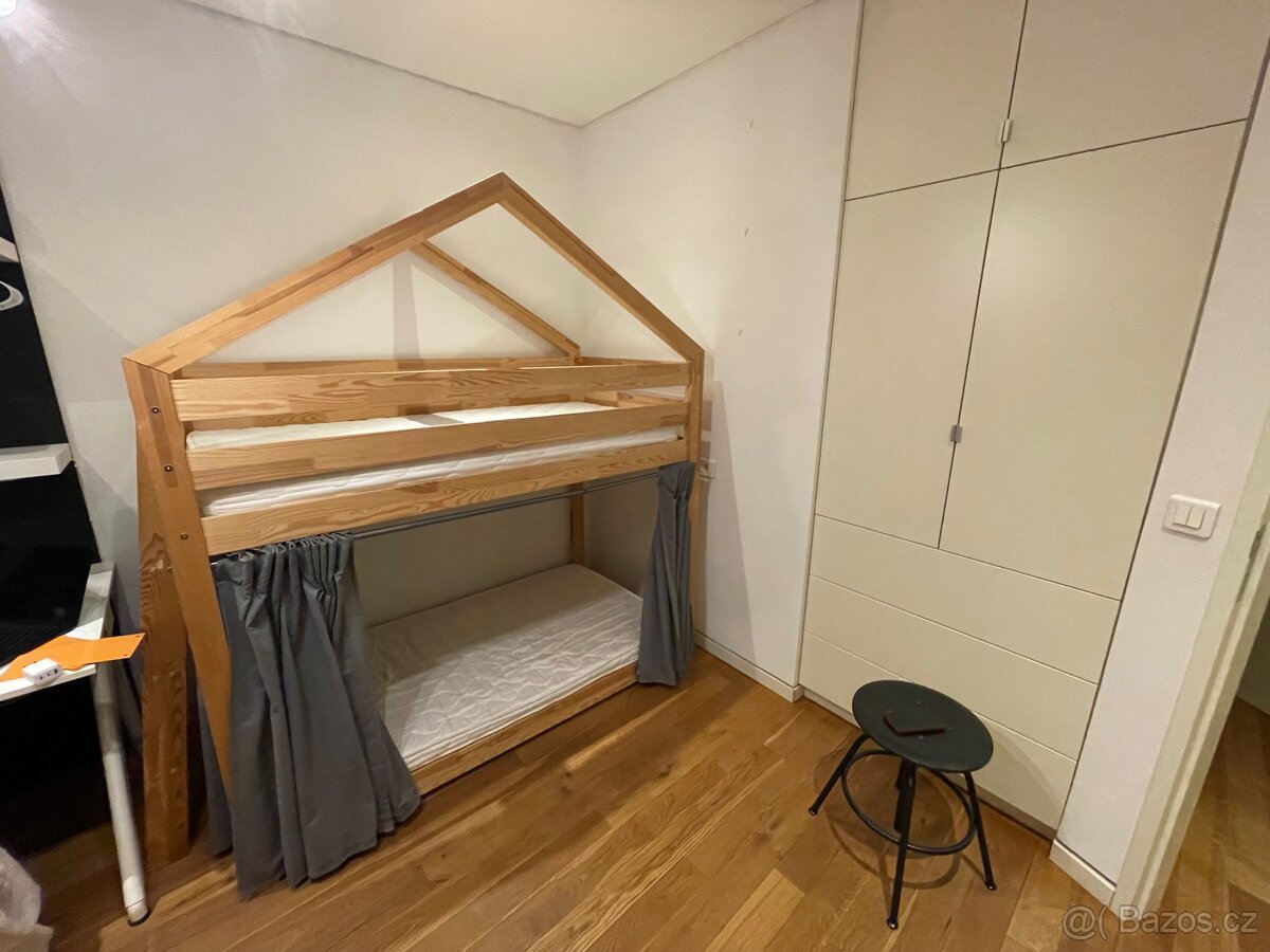 Dětská palanda 160x80cm vč. matrací - 2