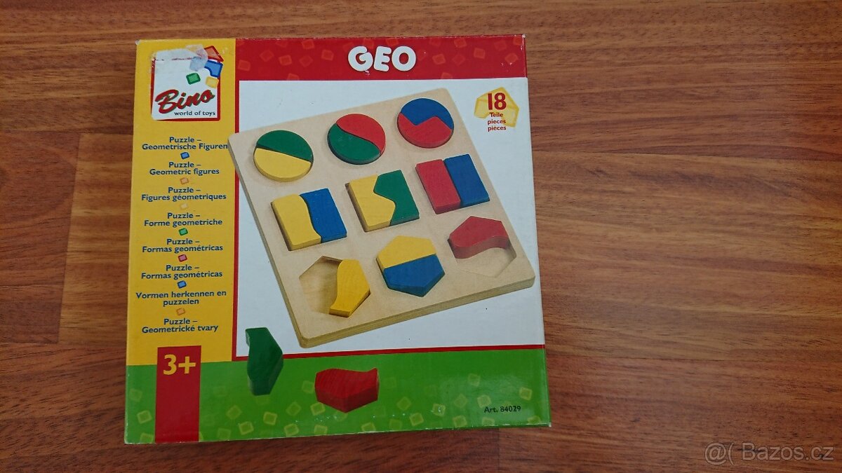 Puzzle - geometrické tvary - 2