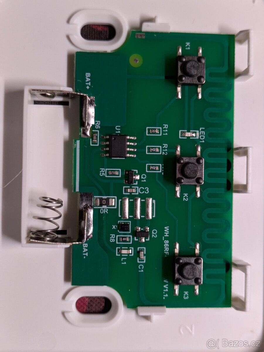 3kanálový RF spínač 433MHz (3-gang) - 2