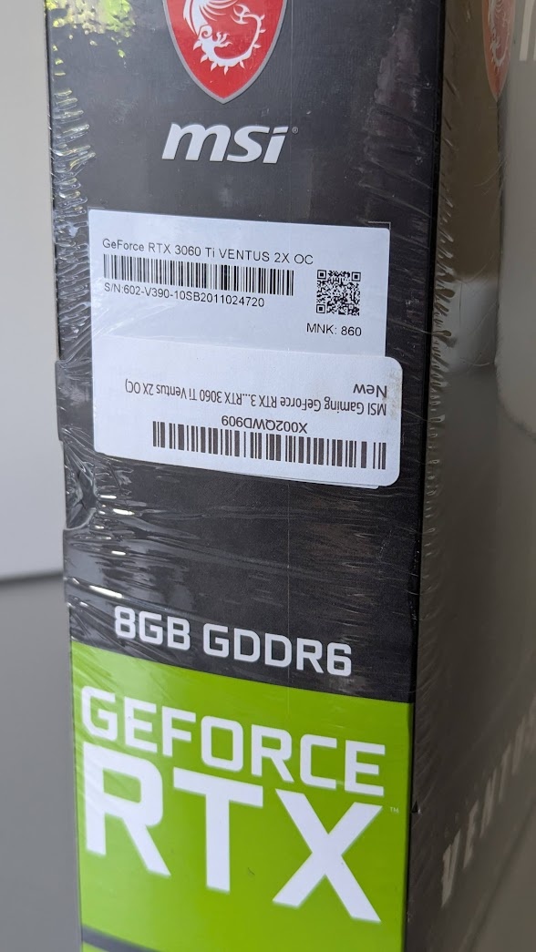 MSI Ventus 2X GeForce RTX 3060 Ti 8GB, #NOVÁ, ZÁRUKA 2 ROKY# - 2