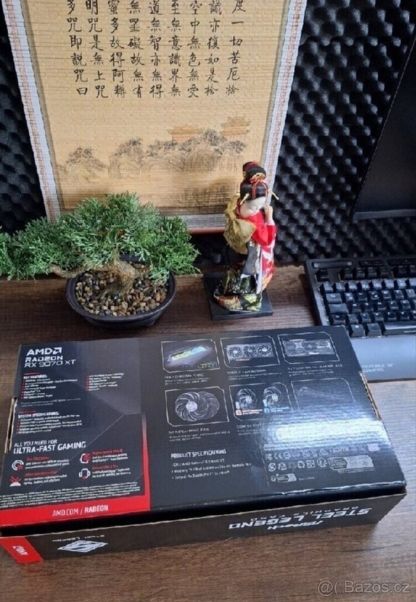 RX 9070XT Steel Legend , nová , amd grafická karta - 2