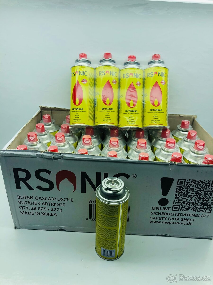 Karton 28ks plynu plynová kartuš - 2