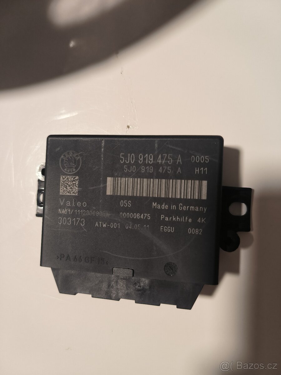 Airbag, parkovací jednotka, řadička - 2