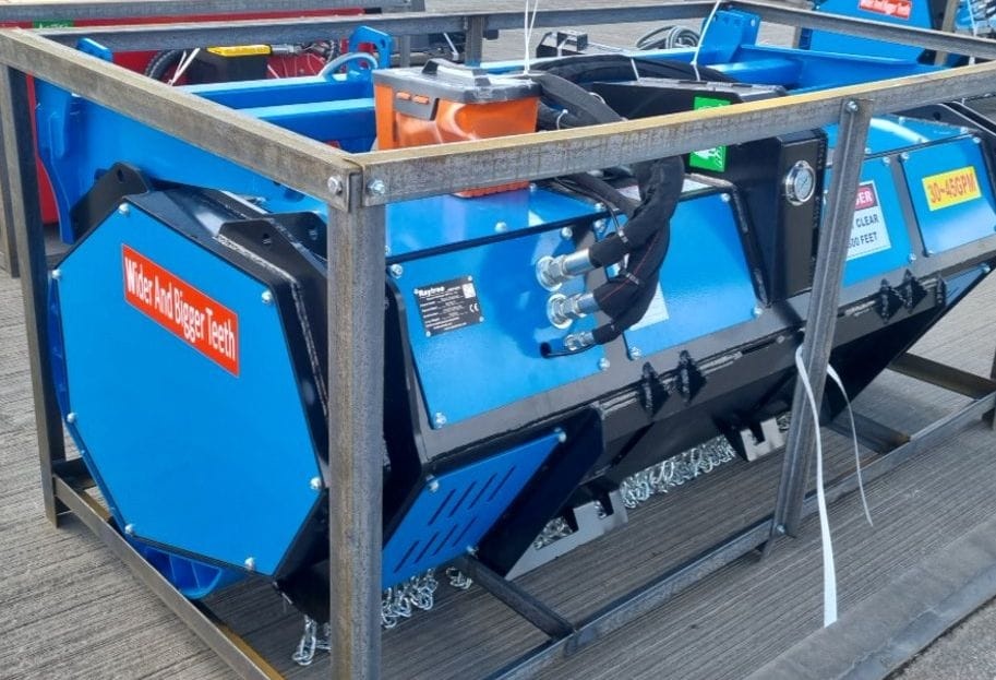 Lesní fréza na smykový nakladač - 2