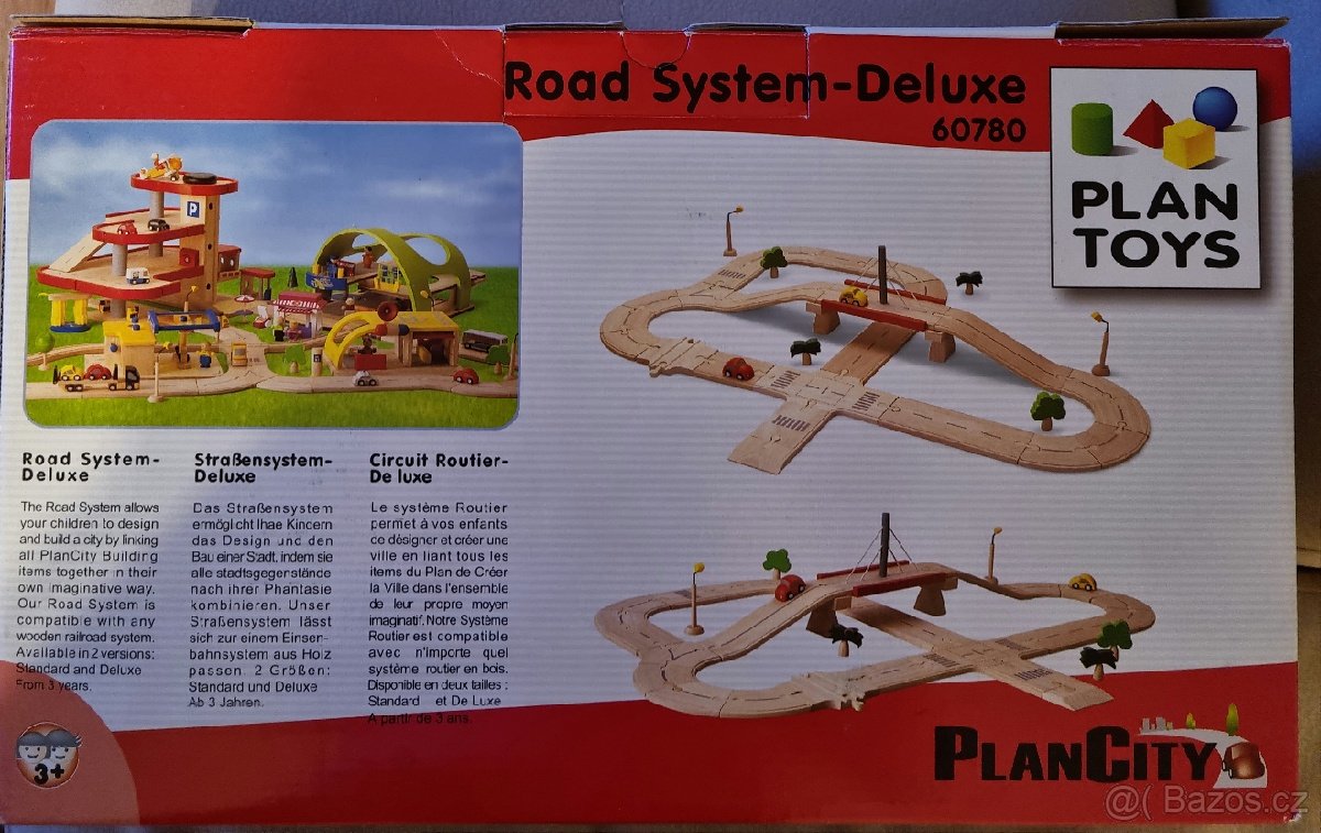 PLAN TOYS Road system - Deluxe 60780 - 2