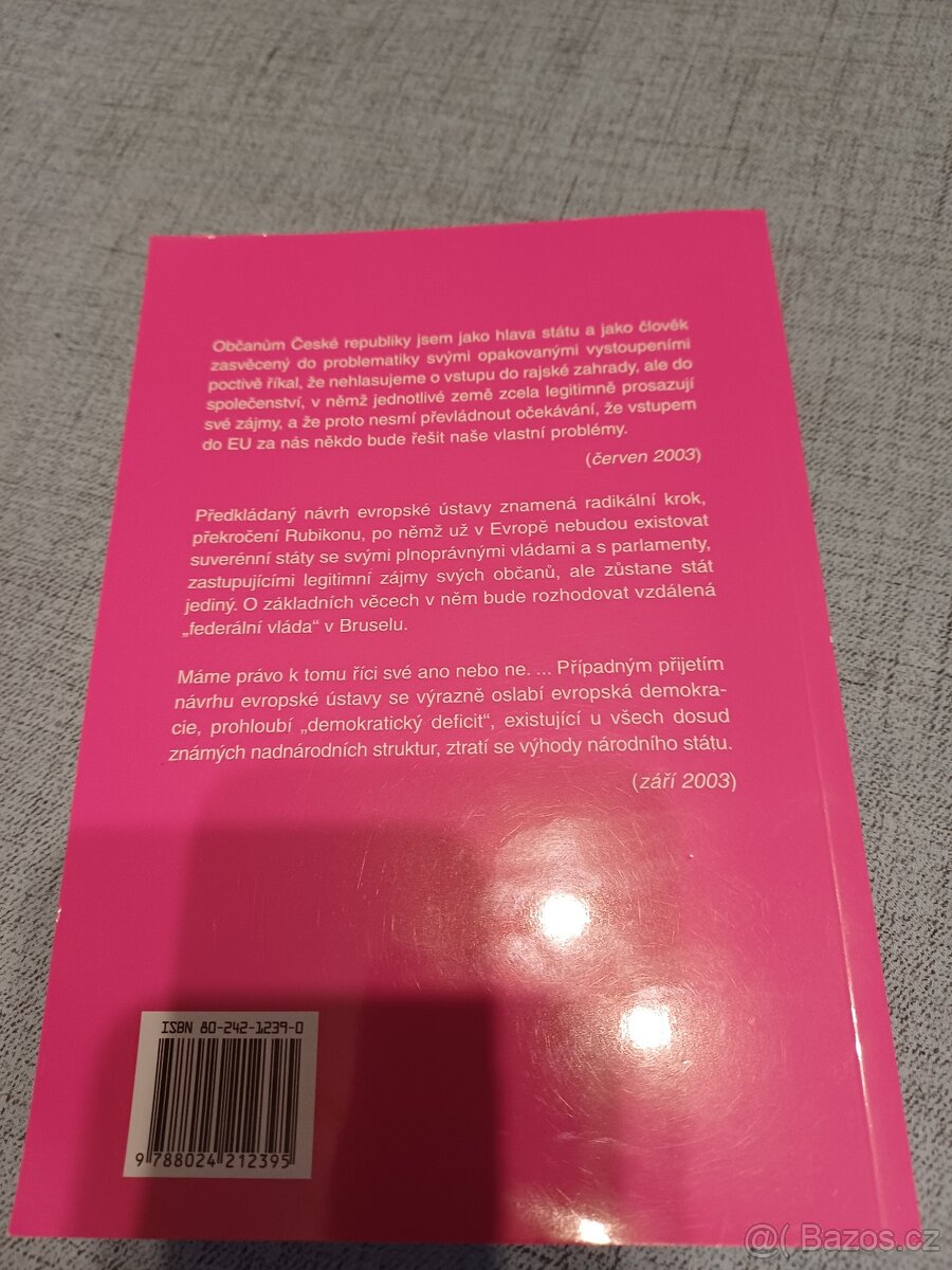 Václav Klaus - Evropa - 2