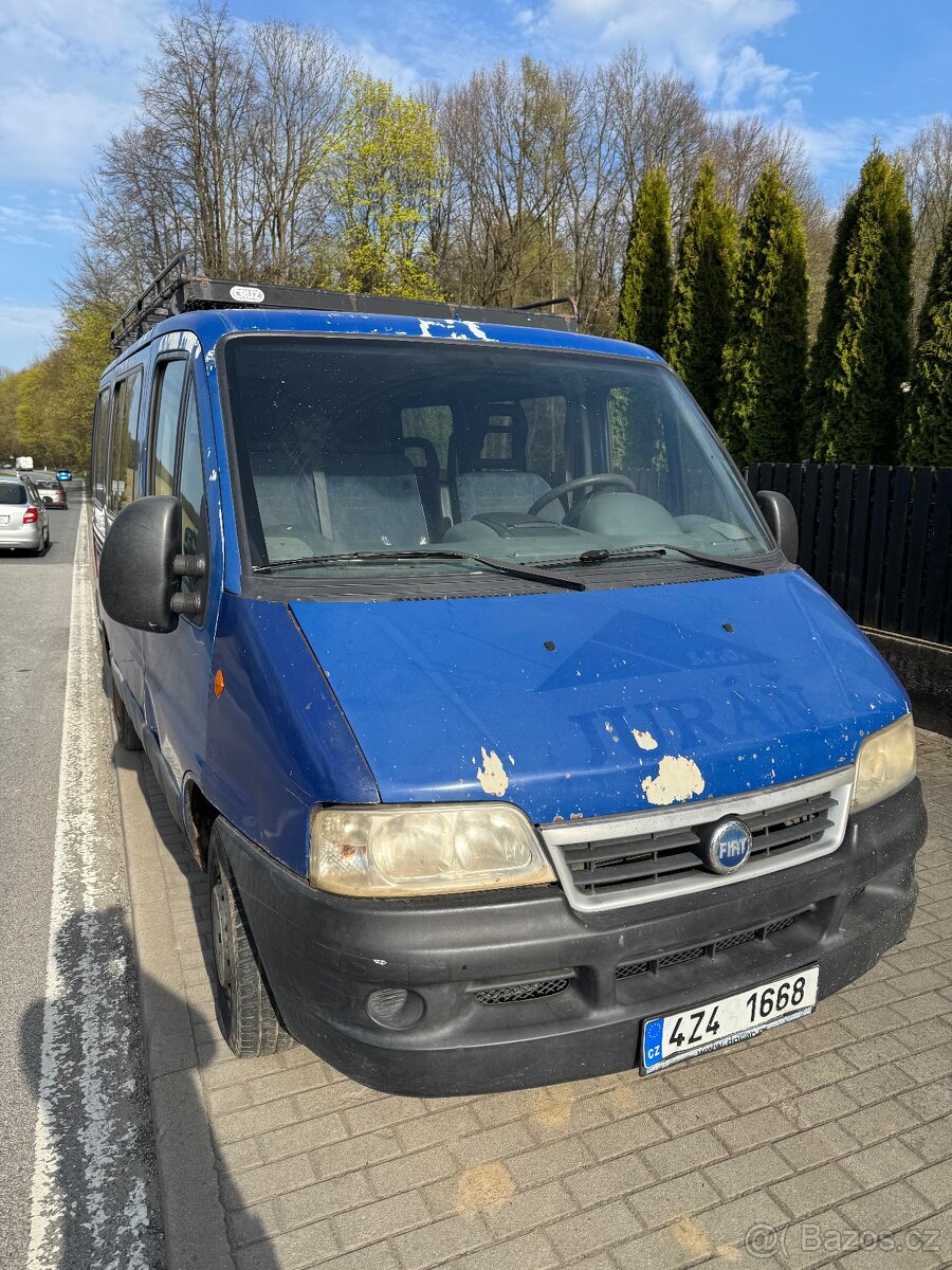 Fiat Ducato 2,8 JTD se zahrádkou - 2