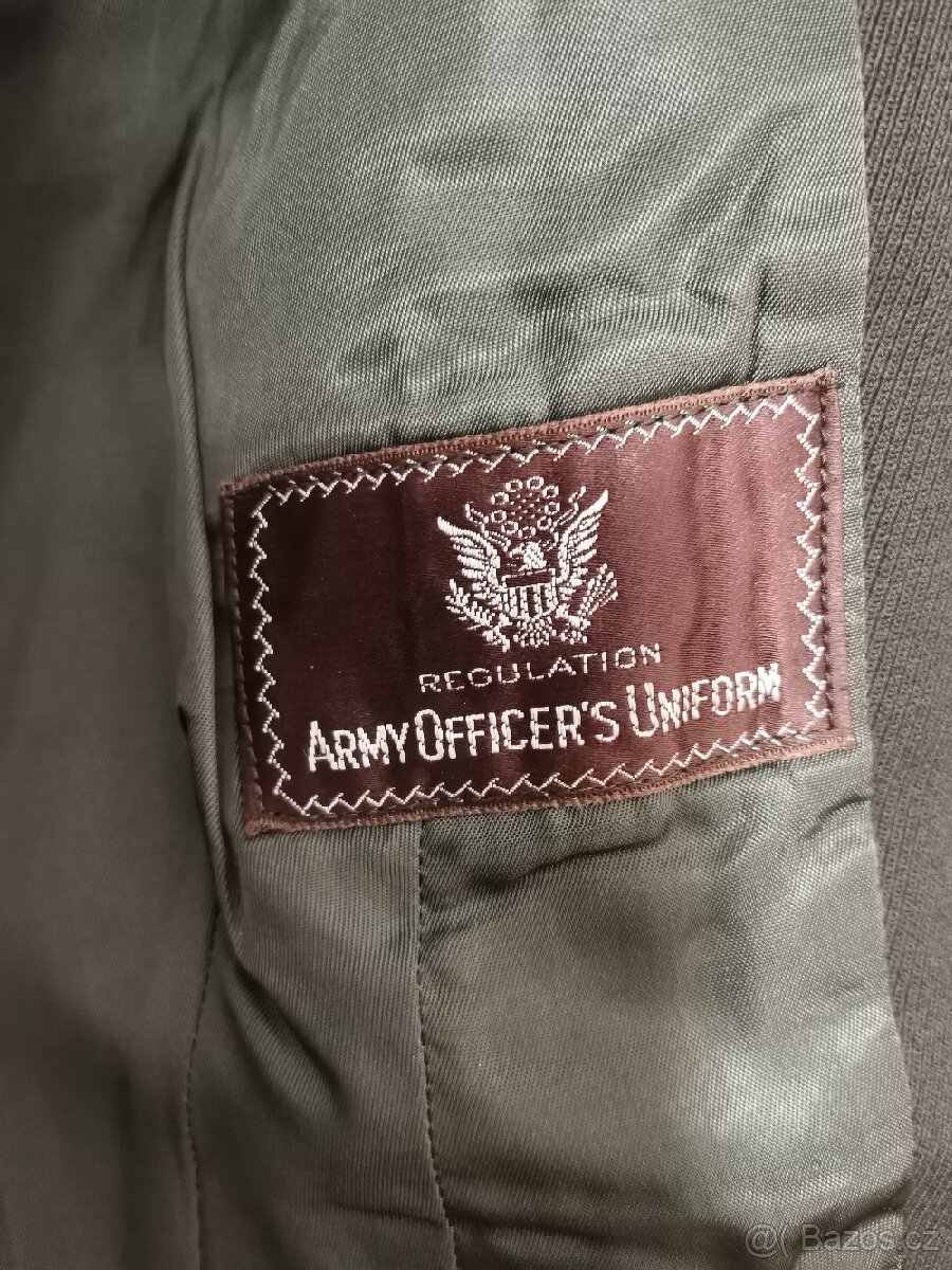 US Army Officer British made Jacket “2nd Inf. D.” - 2