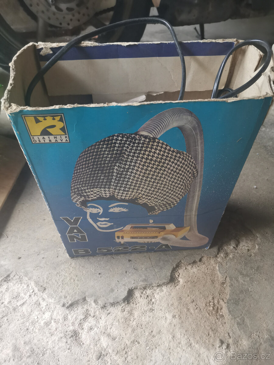 Retro Elektrický vysoušeč vlasů , fén - 2
