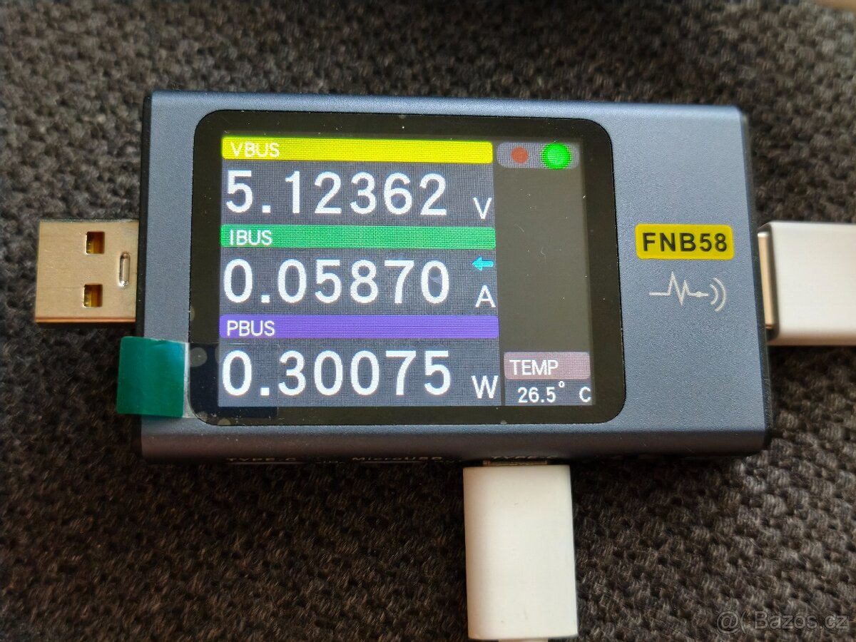 FNIRSI FNB58 - Multifunkční USB tester - 2