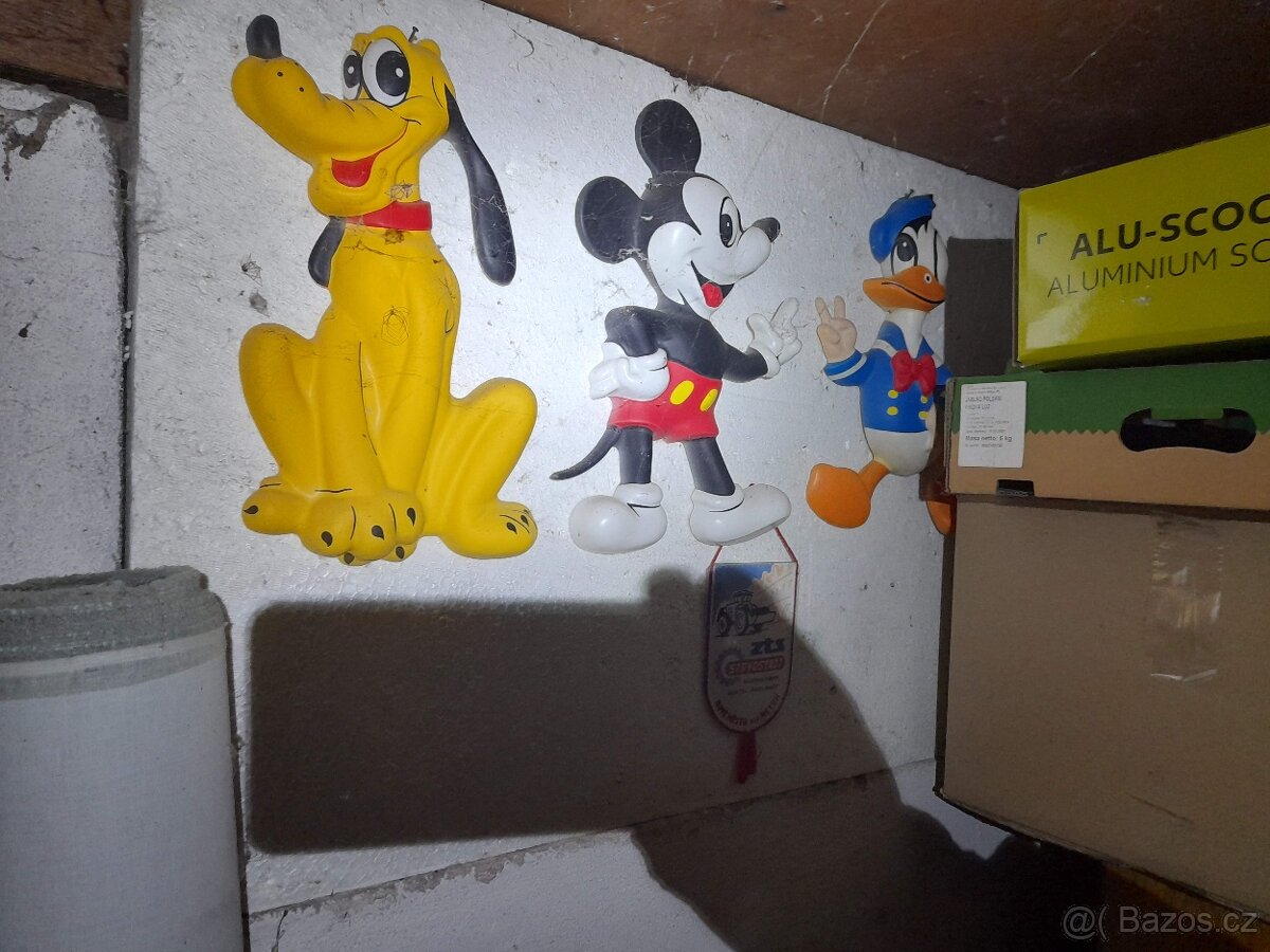 Postavičky Disney 3D plast - 2