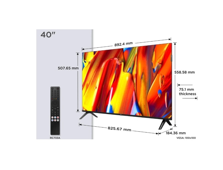 Prodám TV TCL 40V5C - 2