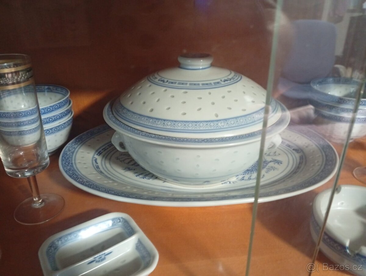 Čínský rýžový porcelán - 2