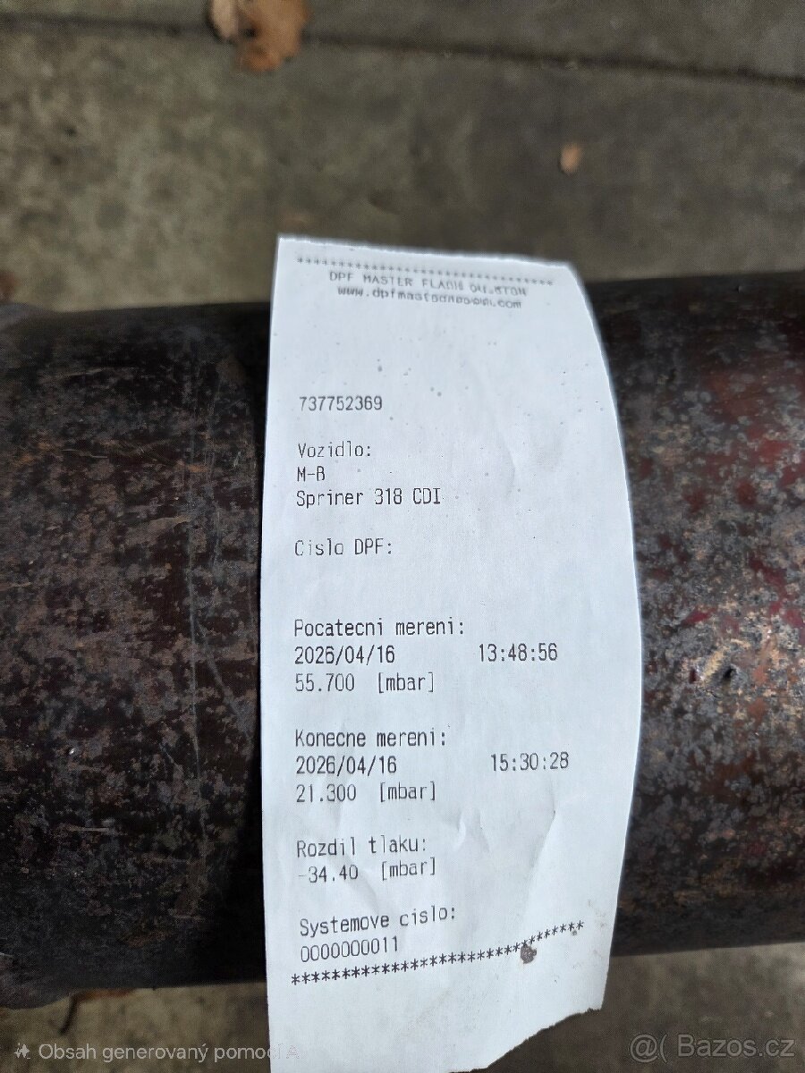 DPF filtr - 2