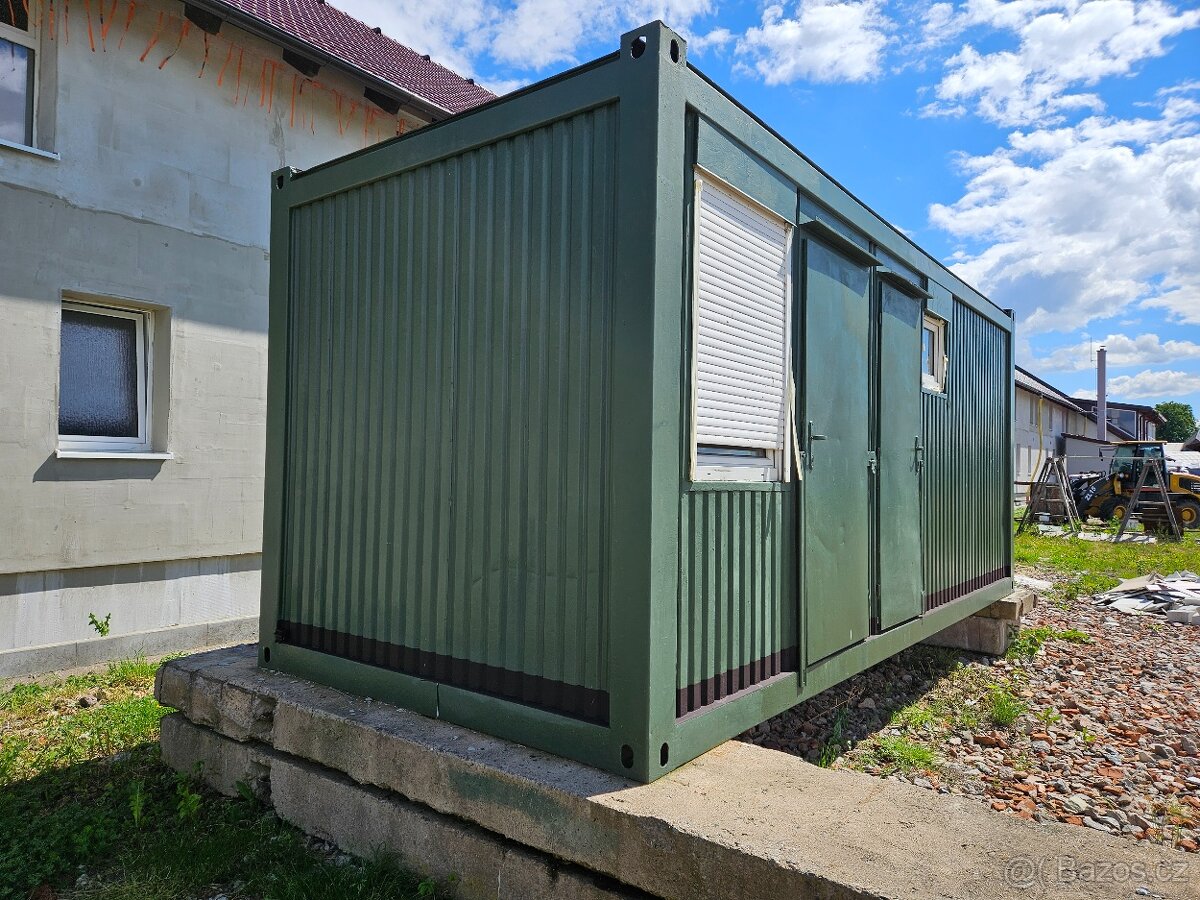 Stavební Buňka - Kontejner 6x2,4m - 2
