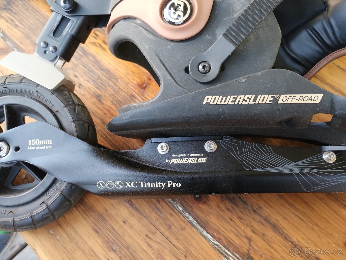 Kolečkové brusle POWERSLIDE XC TRINITY PRO - 2