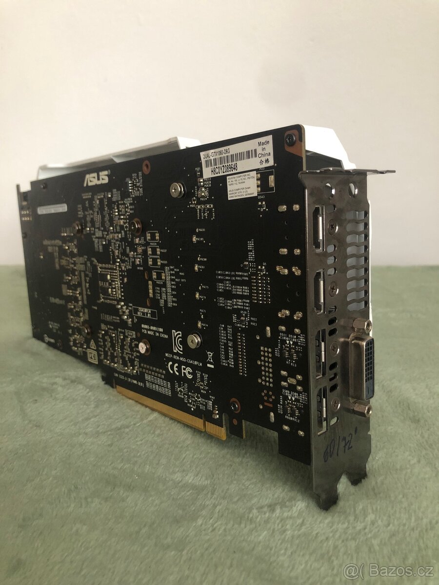 Grafická karta - Asus GTX 1060 6GB - 2
