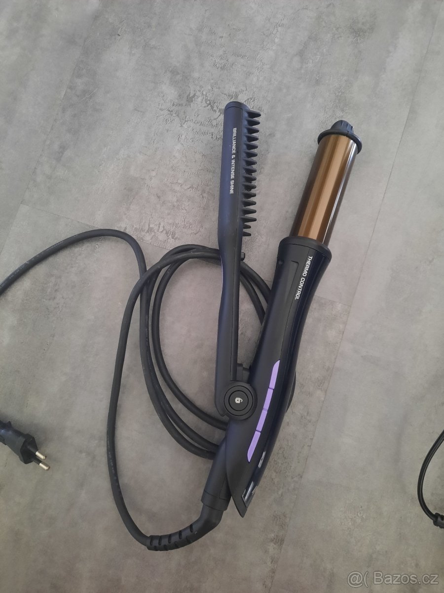 Set fén Rowenta a žehlička/kulma Bellissima - 2