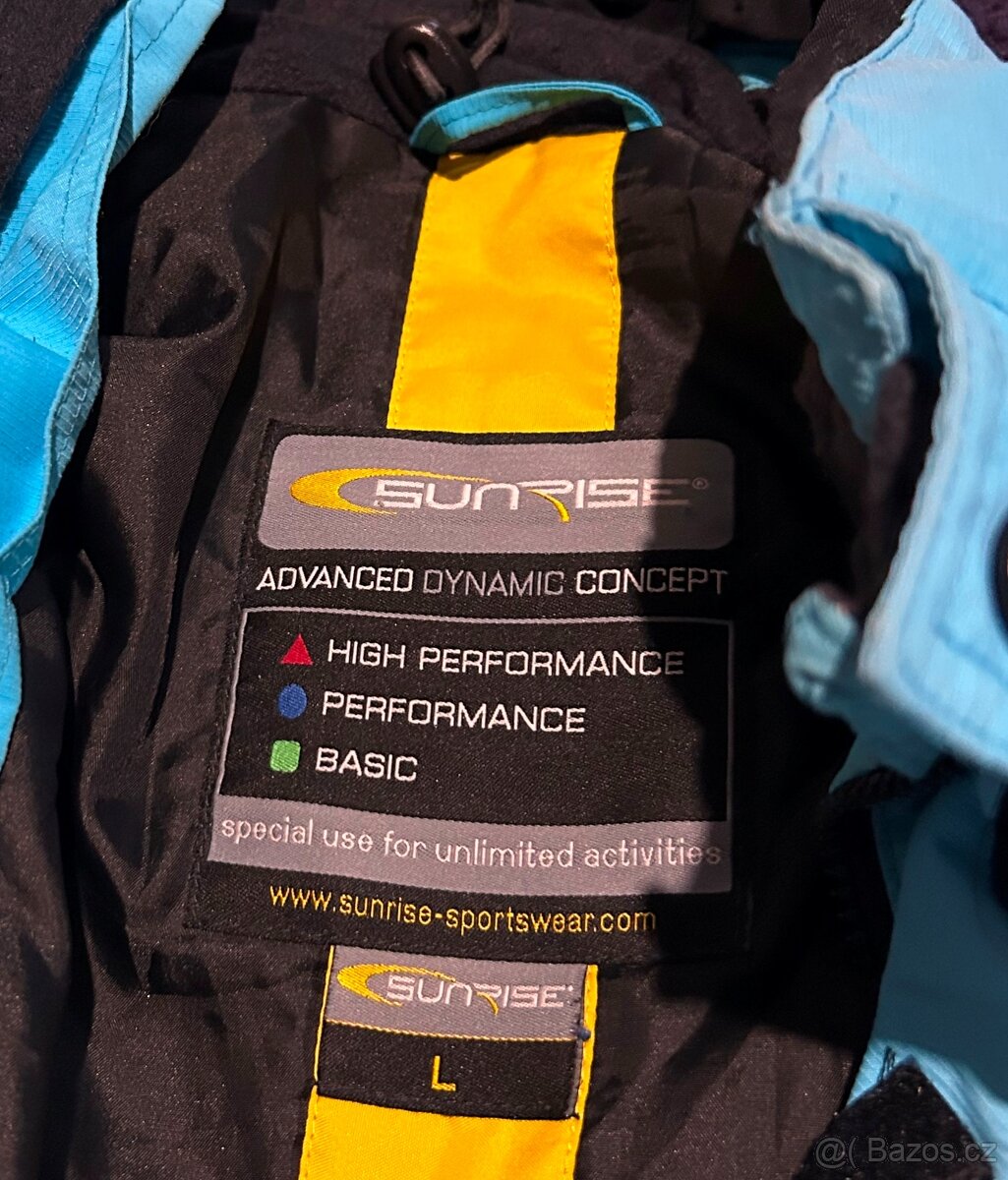 SUNRISE PÁNSKÁ ZIMNÍ BUNDA-LYŽE-SNOWBOARD-HORY XL - 2