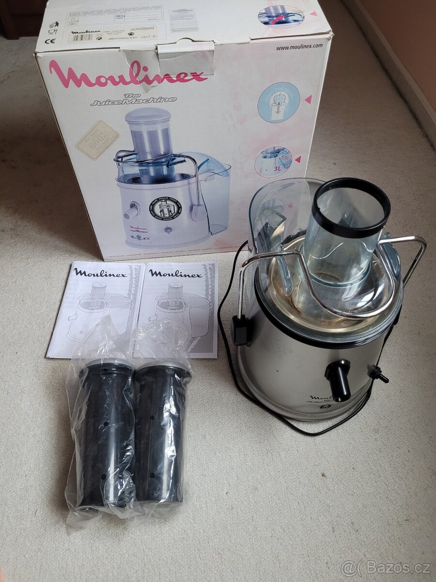 Nerezový Odšťavňovač Moulinex The JuiceMachine - 2