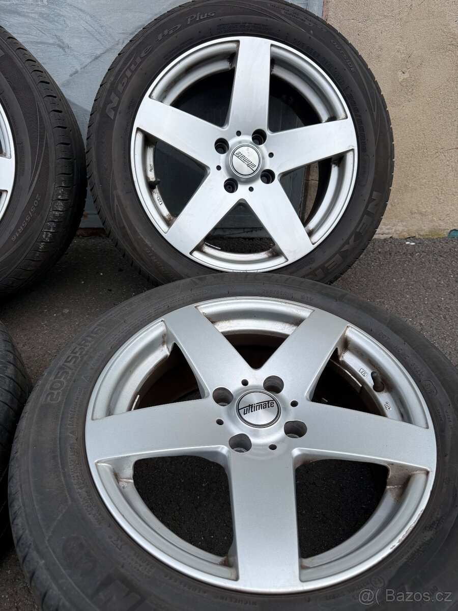 Alu kola 4x108 R16 205/55/16 - 2