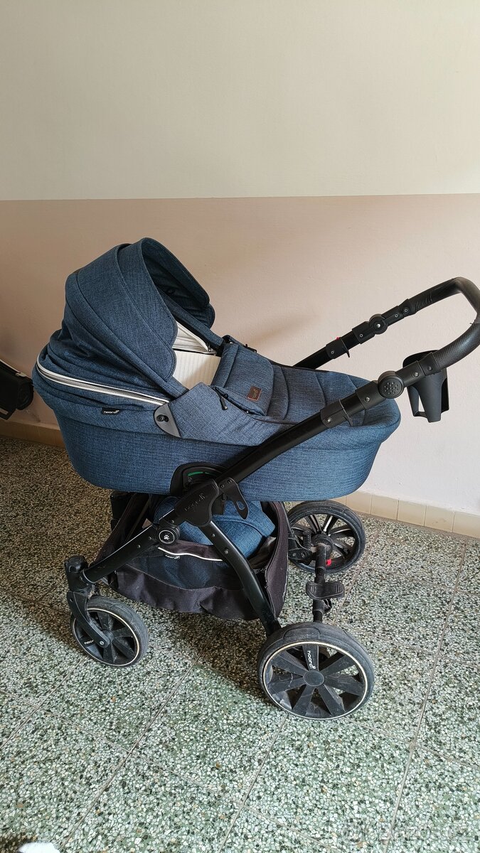 Kočárek NOORDI Fjordi 2v1 Blue Jeans - 2