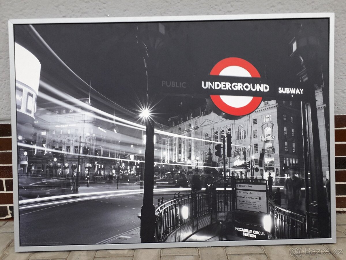 Prodám 3 ks obrazů IKEA rozměr:140x100 cm. - 2