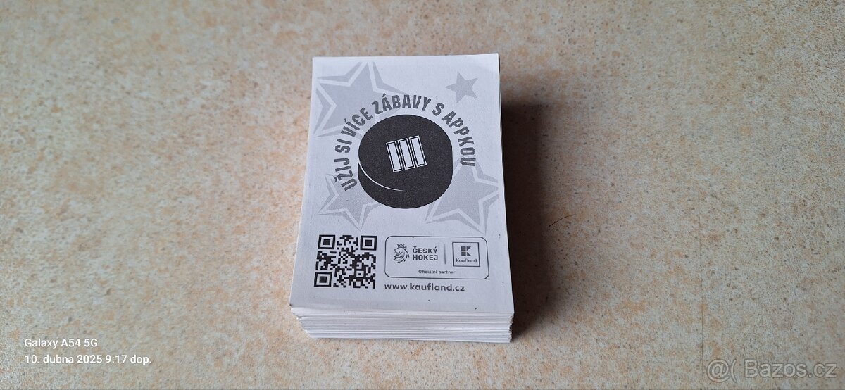 Hokejové kartičky Kaufland 2020 - 2