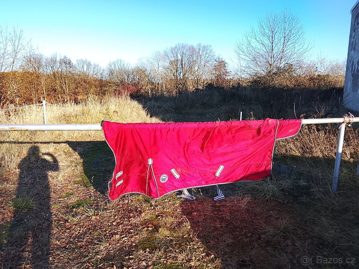 Výběhová deka Kentaur,s flees, se zvýš.krkem vel. 155, 1680D - 2