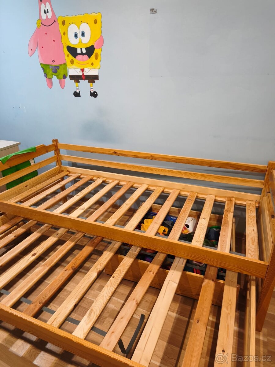 rozkládací dvojpostel - 2