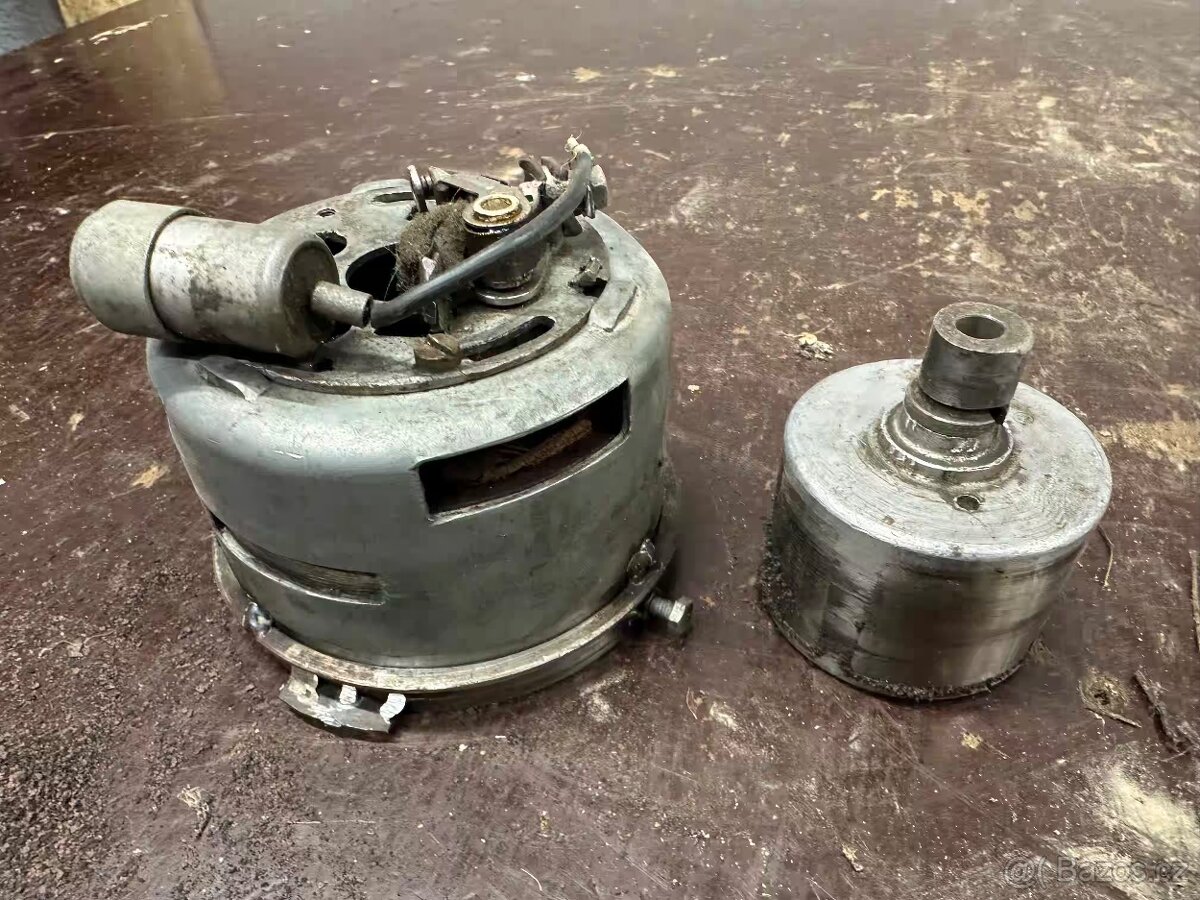 Funkčné zapalovani JAWA Pionýr s prírubu na 175 250 - 2