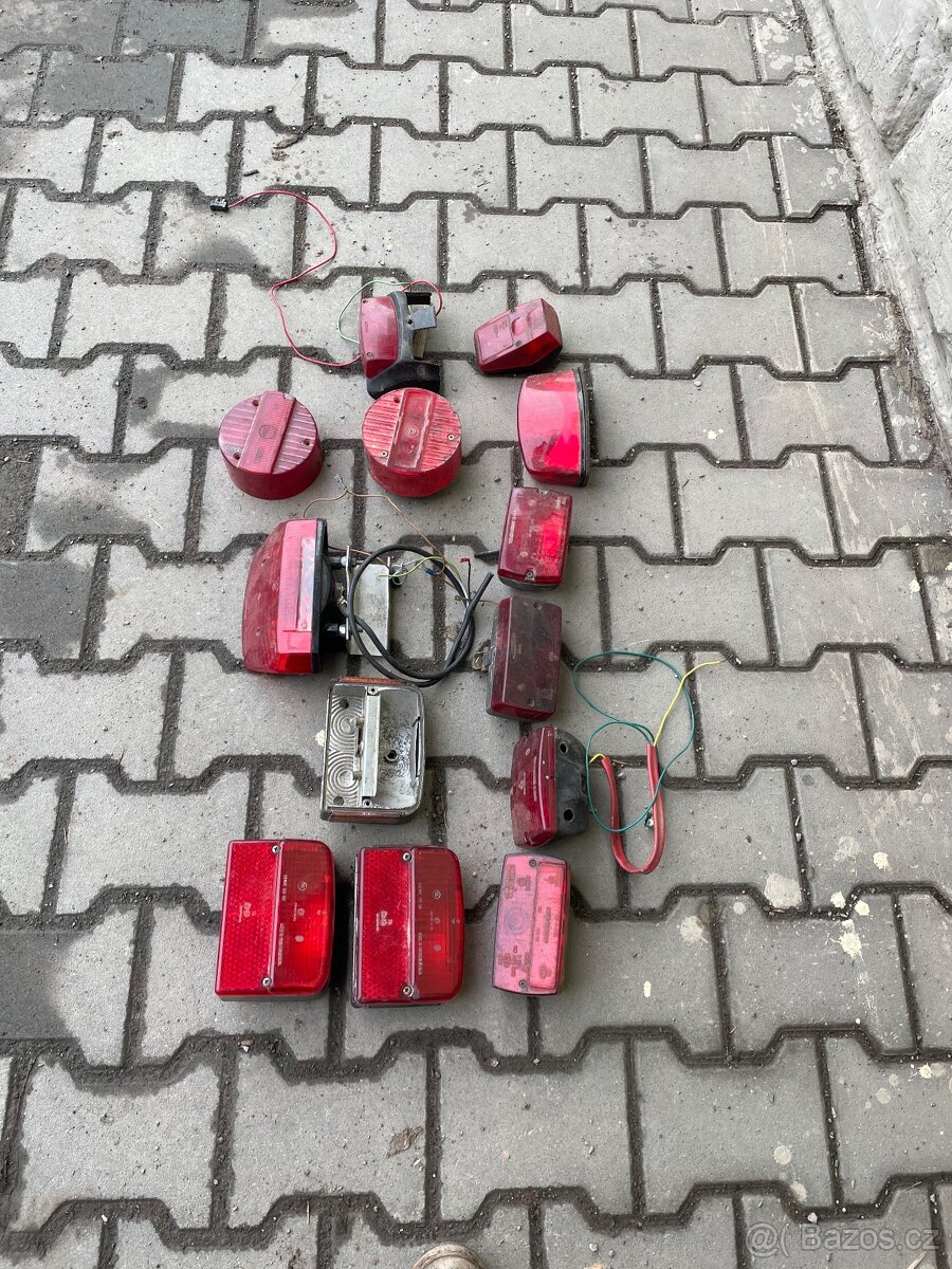 Zadní světla na simsona,jawu - 2