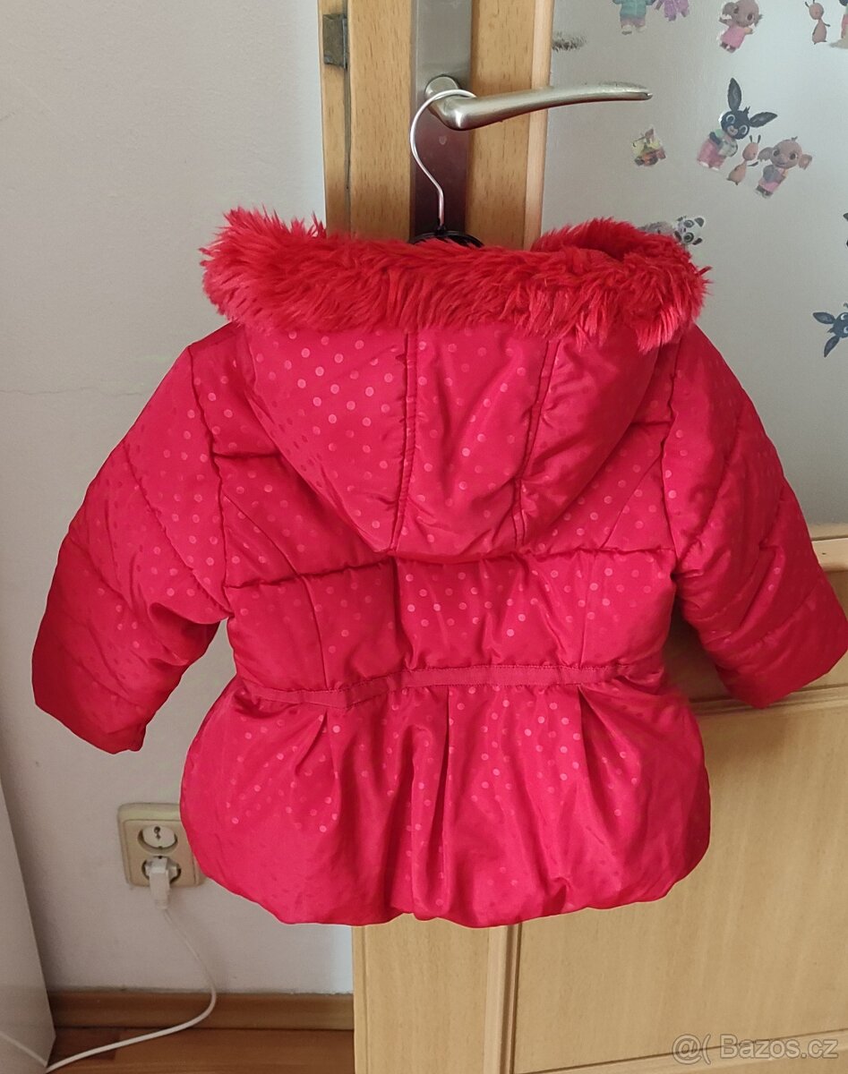 Dívčí zimní bunda Next vel.92 - 2